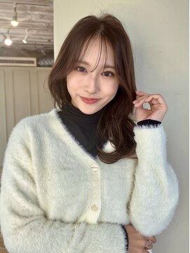 アリスバイアフロート 自由が丘(ALICe by AFLOAT) 韓国ヘアスタイル／くびれヘア／顔まわりカット