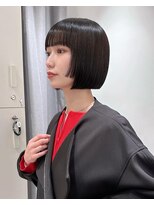 ルル 表参道(lulu.)&nbsp;【高橋弥生】ボブ　ワイドバング　フェイスレイヤー