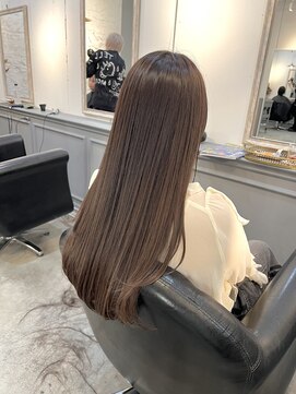 ラム(L'am) 艶髪カラー/韓国ヘア/グレージュカラー/透明感カラー