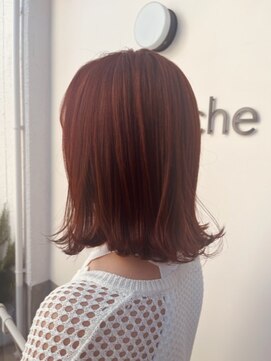 リヴゴーシュ(rive gauche) ブリーチなしオレンジカラー
