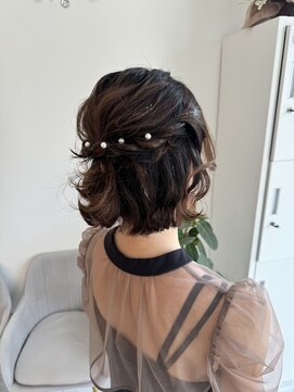 ミュール(meulu-) ハーフアップ