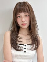 ロンドアンメゾン 原宿(Lond un Maison.)&nbsp;ざくざくレイヤー／レイヤーロング/ぱっつん前髪／イメチェン