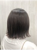 外ハネ切りっぱなしボブ【TELA  HAIR 板橋店】