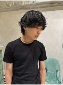 塩澤太一 シャドウパーマ マッシュパーマ くせ毛風 テテ風パーマ