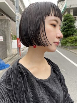 ロッソ 西荻窪(ROSSO)の写真/髪を内部補修できるAVEDAトリートメントが人気♪髪のダメージを修復して、サラ艶美髪に。