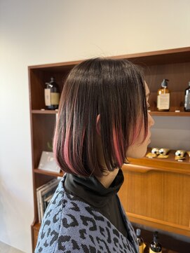 ムー(muu.) デザインカラー+髪質改善