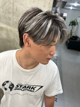 メンズサロン キング 高槻店(Men’s salon K!ng) 波巻きツイストスパイラルパーマ/フェザーパーマ/眉毛/メンズ