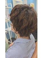 アジュール 倉敷店(Azule)&nbsp;Azule/ブラウンベージュ/ショートパーマ