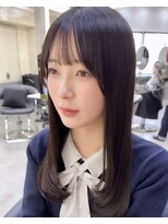 ロンドアヴァントゥス 池袋(Lond aventus)&nbsp;韓国レイヤー/韓国風/ボブ/髪質改善/黒髪/ブリーチなし〔池袋〕