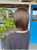 くびれヘアスリーク外ハネボブ