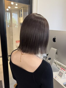 アコロン(acoron) ぷつっとボブ×シアーベージュ