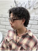 グランジパーマメンズパーマサーフカールツイストスパイラル