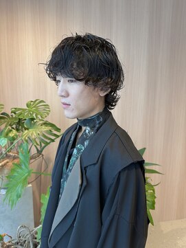 オン キャナルシティ博多前店(on) 【哉汰】博多/20代おしゃれ男子必見メンズウルフパーマ