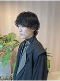 【哉汰】博多/20代おしゃれ男子必見メンズウルフパーマ