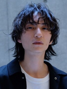 ステラ(STELLA) ニュアンスパーマ ウルフヘア 10代 20代 ミディアム