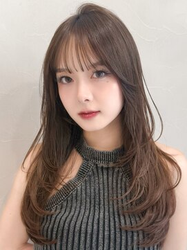 アグノス 青山(Agnos) 大人可愛いシースルーバングサイドバングモテ髪前髪美髪艶感