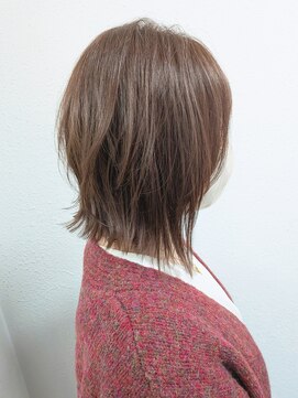 ラベンダーブラウンウルフショート