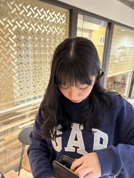 サラジュ 梅田店(SARAJU) saraju オオミ　透明感カラー　地毛風カラー