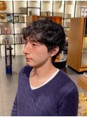 【色気×清潔感】セット簡単大人メンズパーマ/朝ラク/無造作