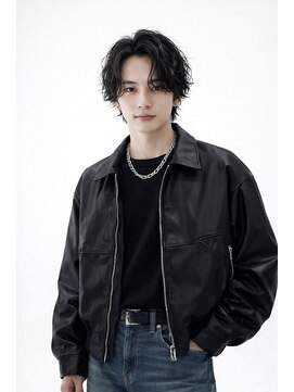 チーカ(chica) センターパートフェザーパーマ