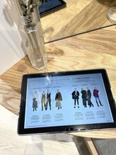 タブレットで好きな雑誌が読める、ドリンクサービス、アメニティもご用意してます♪