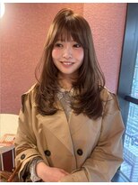 ボタン コロン 表参道 原宿(VOTAN COLON)&nbsp;ブリーチなしダブルカラーで、ヘーゼルベージュ♪