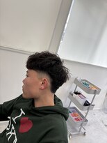 キューカンバー(CUCUMBER)&nbsp;バーストフェード　メンズ