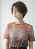 ハンサムショートフレンチバング新宿若松河田曙橋20代30代40代
