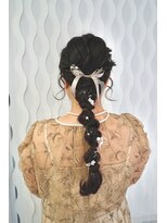 ピケトワール(piquetoile)&nbsp;編みおろしヘアセット