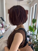 ホワイトストーン WHITE STONE&nbsp;暗めカラーシルエット美人ボブ