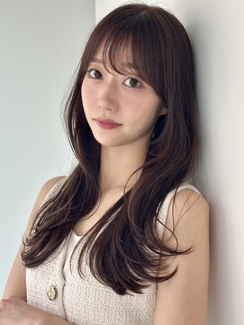 ソラ 麻布十番店(SORA) ロングレイヤー 髪質改善 髪質改善ストレート 縮毛矯正