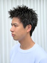 キングオブヘアバイノイズアンドフィフス 京都駅前店(KING of hair by NOISM&fifth) 京都men'sピンパーマスパイキーショートアクティブショート眉毛