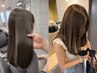 ★イルミナorアディクシーetc★選べるカラー＋カット＋TOKIOトリートメント
