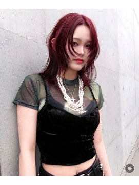 ハコ プラス(HACO+) 【Haco+】Miina_レイヤーカット_ダブルカラー