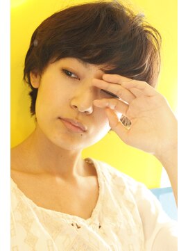 ブーケ(BOUQUET) 「BOUQUET」ナチュグラショート　ネイビーブラック