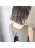 *秋もやっぱりアッシュ系!カーキグレージュ*