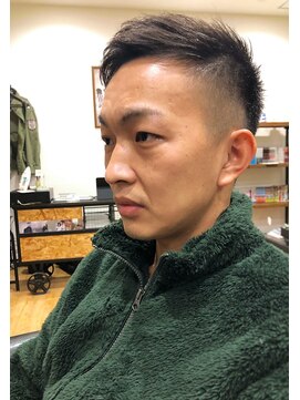 ディ グラント(D GRANT) BARBER刈りアシンメトリーstyle☆