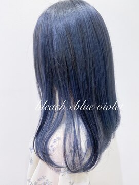 コル(CoL) 肌に馴染むブルーヘア【RIE】