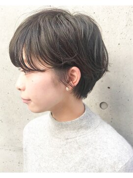 ノラキチジョウジ(NORA KICHIJOJI) 大人かわいいフリンジウェーブボブ＃前髪＃ココアブラウン