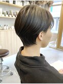 ショートヘア＿マッシュショート＿奥行きショート