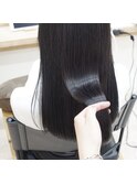 【髪質改善】うるつや中性ストレートスタイル