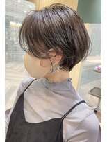 ファースト 仙台店(first) 【松根ショートボブ】美シルエットグレージュショート