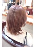 ラベンダーグレージュ ☆ ケアブリーチ1回 【イナガキ】