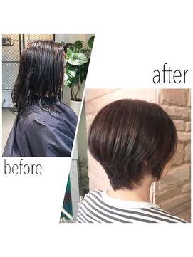 マイヘアイズグッド(My Hair is Good) 大人のハンサムボブ［今泉］［ショート］［ボブ］