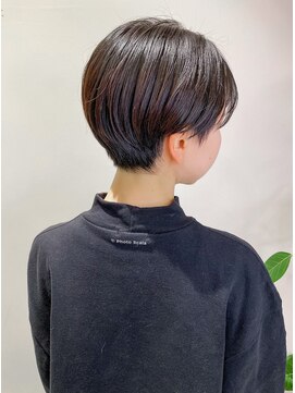 ロンド エスポワール 錦糸町(Lond espoir) 横顔丸みショート♪アッシュブラック♪【武井俊樹】