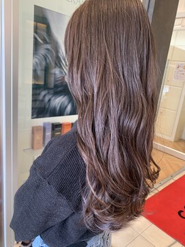 コワファースト  させぼ五番街店(COIFF1RST) 大人ラベンダーブラウン