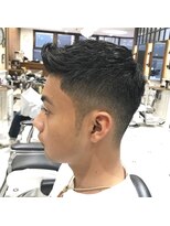 バーバーブロス 吉祥寺店(BARBER BROS)&nbsp;【LUDLOW BROS.】KurashigeMiyabi フェードカット アップバング