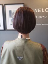 ペネロープ(Penelope) 【新宿PENELOPE】前下がりショートボブ×イルミナカラー!
