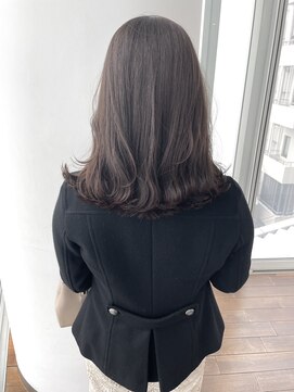 ザックラフィネ(ZACC raffine) ぱつっとラインミディアム×こっくり艶ブラウン