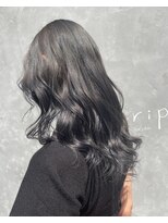 ドリップ(drip.)&nbsp;アッシュグレーカラー/ゆるふわカール